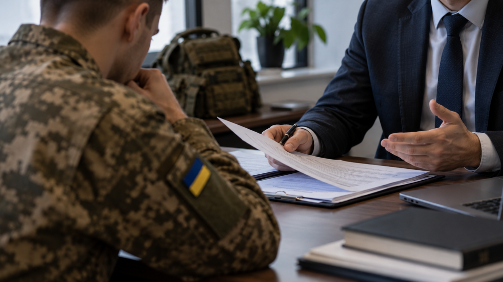 Військовослужбовець консультується щодо повернення на службу після СЗЧ